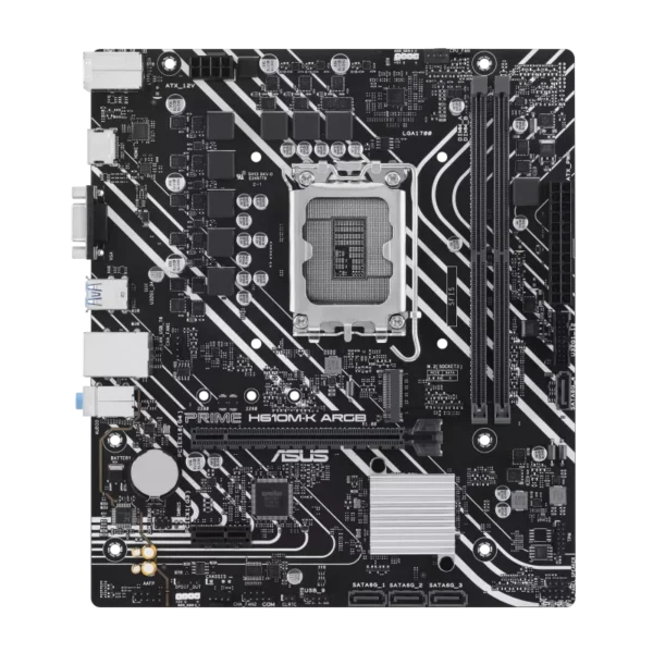 PRIME H610M-K ARGB D5 Motherboard – High-Performance Micro-ATX Motherboard