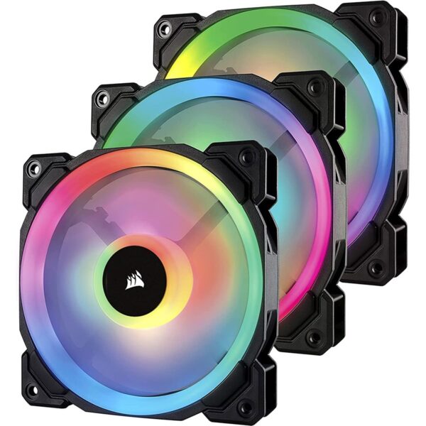 Corsair LL120 120mm RGB PWM Fan Triple Pack w/Lighting CO-9050072-WW