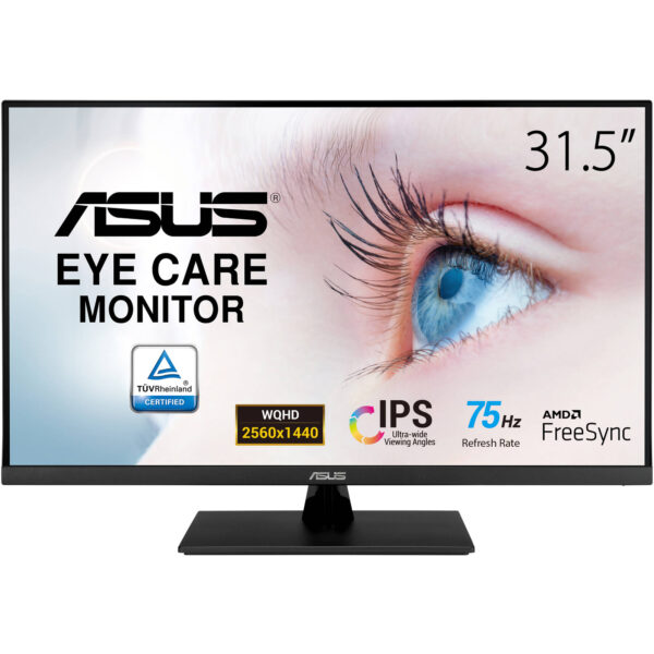 VP32AQ    (IPS Panel, Res: 2560X1440, 75Hz, 5ms GTG, Free Sync ) 2K