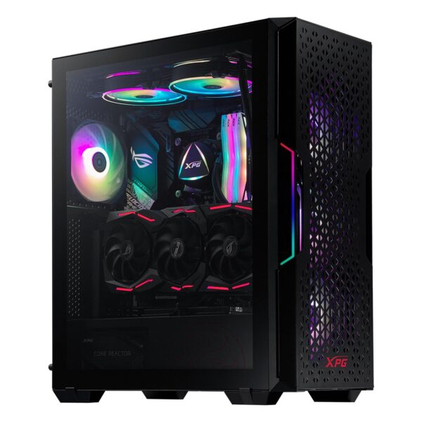 STARKER AIR Mid Tower Gaming Cases (Black)