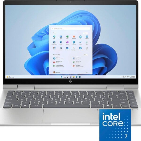 HP Envy 14-es1023dx Intel® Core™ 7 HP Envy x360 2-in-1 Laptop 14-es1023dx | Intel® Core™  7 150U Processor | 16GB DDR4 Ram | 512GB SSD |14″ FHD  (1920 x 1080), IPS Touch Screen,  300 nits Display | Windows 11 | Silver | New
