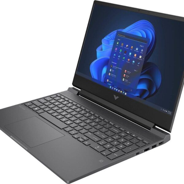 HP Victus 15-FB2063dx | AMD Ryzen™ 5 7535HS Processor | 512GB SSD | 8GB DDR5 Ram |AMD Radeon™ RX 6550M Graphics 4 GB | 15.6″ (1920 x 1080) FHD IPS LED Display (144Hz, 300nits) | Window 11 | Mica Silver | New