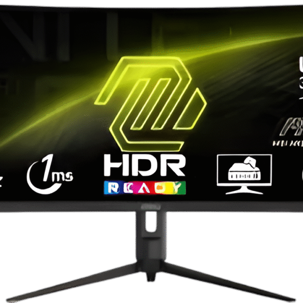 MSI MAG 342CQR E2 | 34" 2K UWQHD Curved 1500R 3440 x 1440 Resolution, 180 Hz / 1ms (MPRT), Adaptive Sync – DP 1.4a, HDMI 2.0b CEC, 95% DCI-P3, AI Vision, HDR Ready Gaming Monitor.