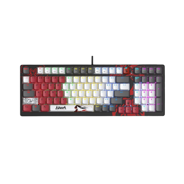 Bloody S98 NARAKA Edition 98-Key RGB Mechanical Gaming Keyboard (BLMS Red Plus)